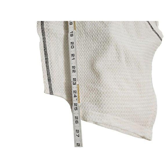 Alunalevi light weight Waffle knit Tee Animal print Size XL New Short sleeve - Picture 7 of 7